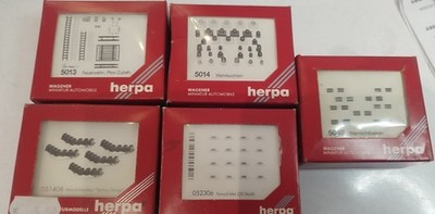 Herpa 1/87 Zubehör für Fahrzeuge, 5 Stück