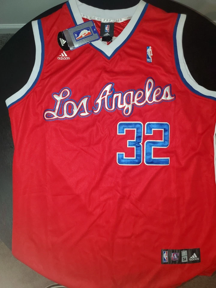 Camiseta Adidas Clipper firmada por Blake Griffin de Los Ángeles AUTO BAS pegatina talla 54 Foto 4 de 4