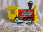 Vintage Fisher Price #643 Toot Toot Engine Train Pull Toy 1970s