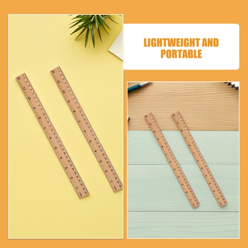  20 piezas regla recta multifunción centímetro métrico para estudiantes - Imagen 9 de 12