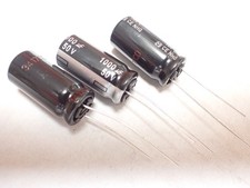 PANASONIC 1000uF 50V 105'c Radial Capacitors QUALITY PARTS UK STOCK x3pcs