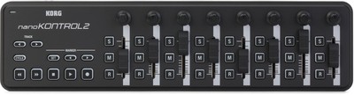 Korg nanoKONTROL2 MIDI Control Surface - Black (2-pack) Bundle