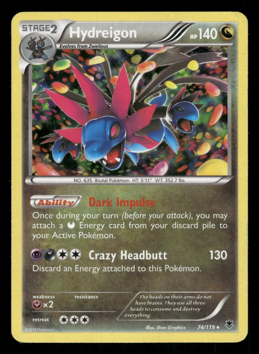 how much is the hydreigon pokemon card worth Pokemon Phantom Forces Hydreigon #74