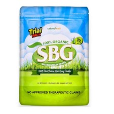 Barley Grass Powder 100 Pure Organic Trial Pack 80grams