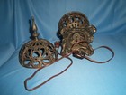 Vintage 1960-70s L & L Loevsky and Loevsky Cast Metal Filigree Lamp 8083 — photo 5