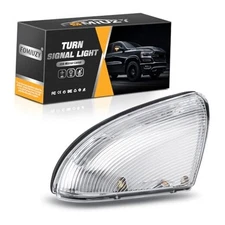  LED Side Mirror Light Turn Signal Puddle Bulb Lens Cover Fit For Dodge Right