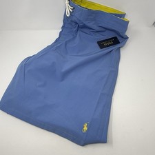 NWT POLO RALPH LAUREN Men's 3XB Harbor Island Blue 8.5" Kailua Swim Trunks