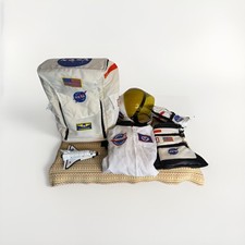 Aeromax NASA Jr Astronaut Backpack Bag Suit Gloves Boots For Kids Costume