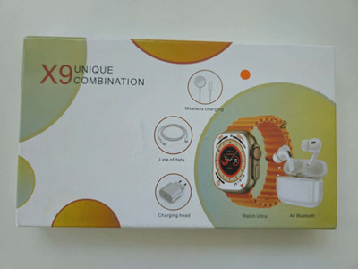 X9 Plus Unique Latest Ultra Combination Watch Fast Charge Wireless C, Open Box