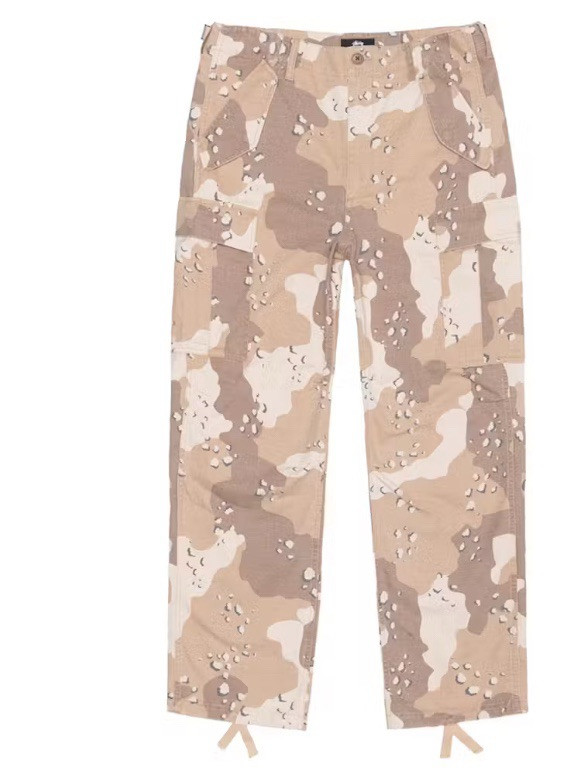 パンツ stussy MILITARYCARGO PANT RIPSTOP CAMO Stussy Military Ripstop Cargo Pant Desert Camo | eBay