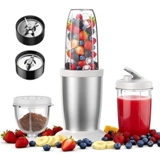 901W Fruit Vegetable Smoothie Blenders Juice Mixer Countertop Blenders White USA