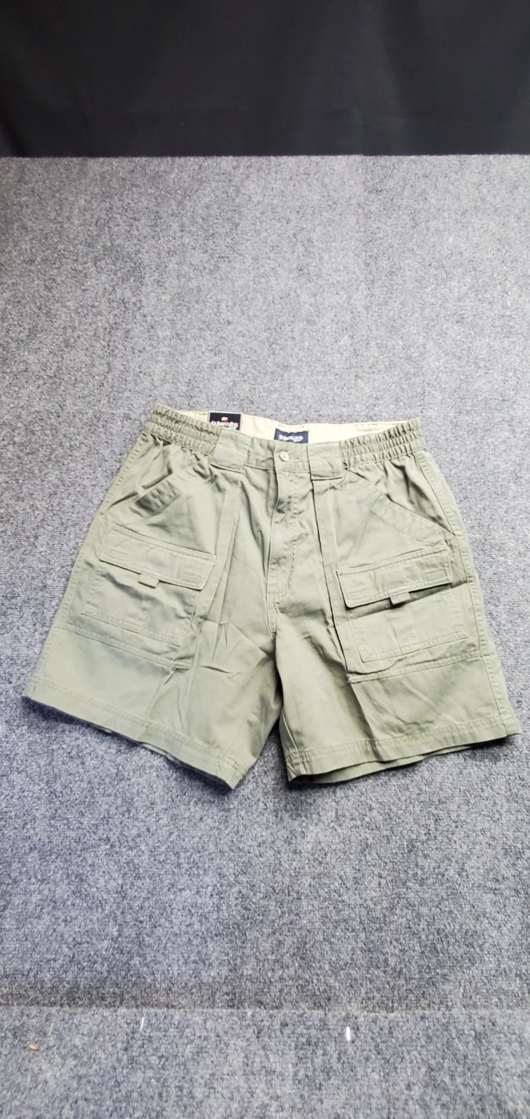 St. John Bays Mens Hiking Shorts Size 34 Greenstone