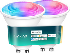 GU10 Smart Light Bulbs, 40W 470LM Color Changing Light Bulbs, Works with Alexa/A