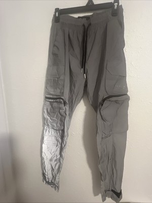 Life Code Progressive Silver Reflective Cargo Pants   Size S   New Without Tags
