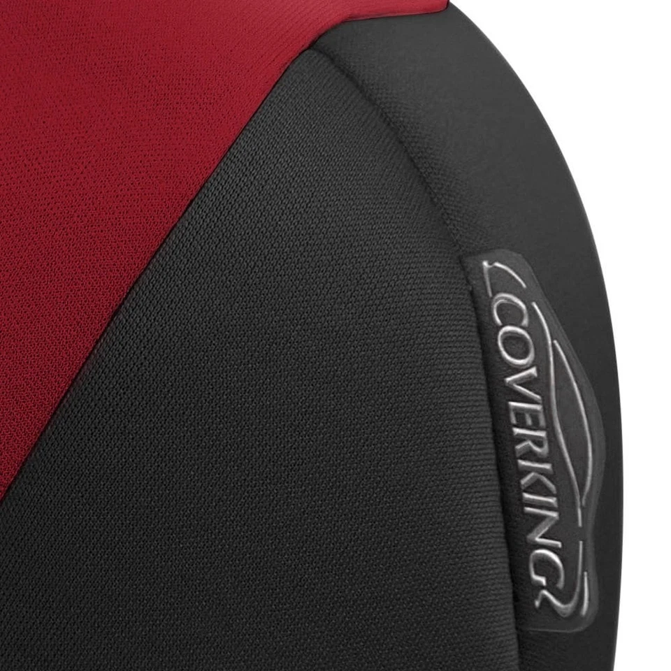 For BMW i8 15-20 CR-Grade Neoprene 2nd Row Black & Red Custom Seat Covers Foto 4 de 4