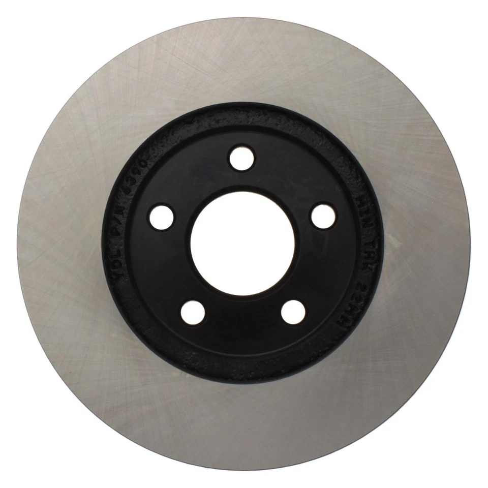 For Dodge Grand Caravan 96-00 Centric Premium Plain Vented Front Brake Rotor - Imagem 4 de 4
