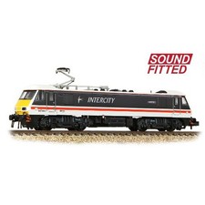 Graham Farish 371-780SF Class 90/0 90005 Financial Times DCC Sound Fitted N