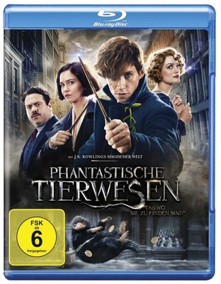 Phantastische Tierwesen Blu-ray Eddie Redmayne Zauberer Hexen Fantasy Film