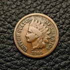(ITM-7132) 1866 Indian Cent ~ Very Good+ (VG+) Condition ~ COMBINED SHIPPING!