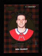 2021-22 Skybox Metal Universe Pitter Patter Gold 66/99 Ben Chiarot #PP-4 0xj8