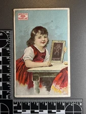 Antique Victorian Trade Card Advertising James Pyle's Pearline New York  