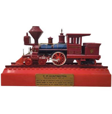 #ad Vtg CP Huntington Southern Pacific No. 1 Steam Locomotive Plastic Model Display $74.97