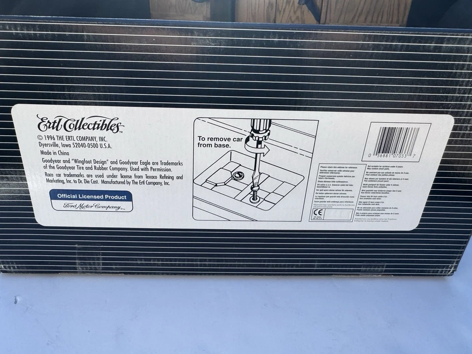 Texaco Havoline Thunderbird Davey Allison 1/18 American Muscle 1989 ERTL #7033 - Image 3 of 4