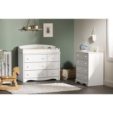 South Shore Angel 4 Drawer Chest in White