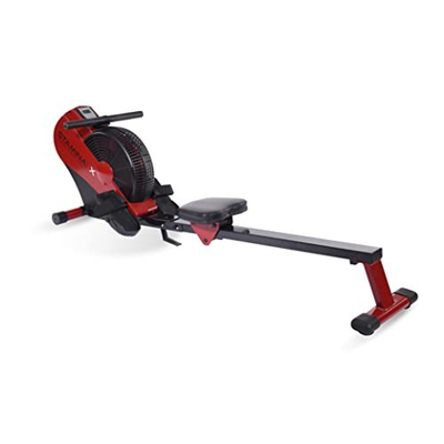 #ad #ad STAMINA ATS AIR ROWER MACHINE SMART WORKOUT FOLDABLE ROWING MACHINE RED BLACK $248.77