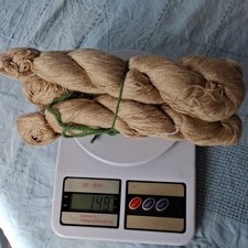MUGA Silk Yarn LOT - 3 skeins, 149g