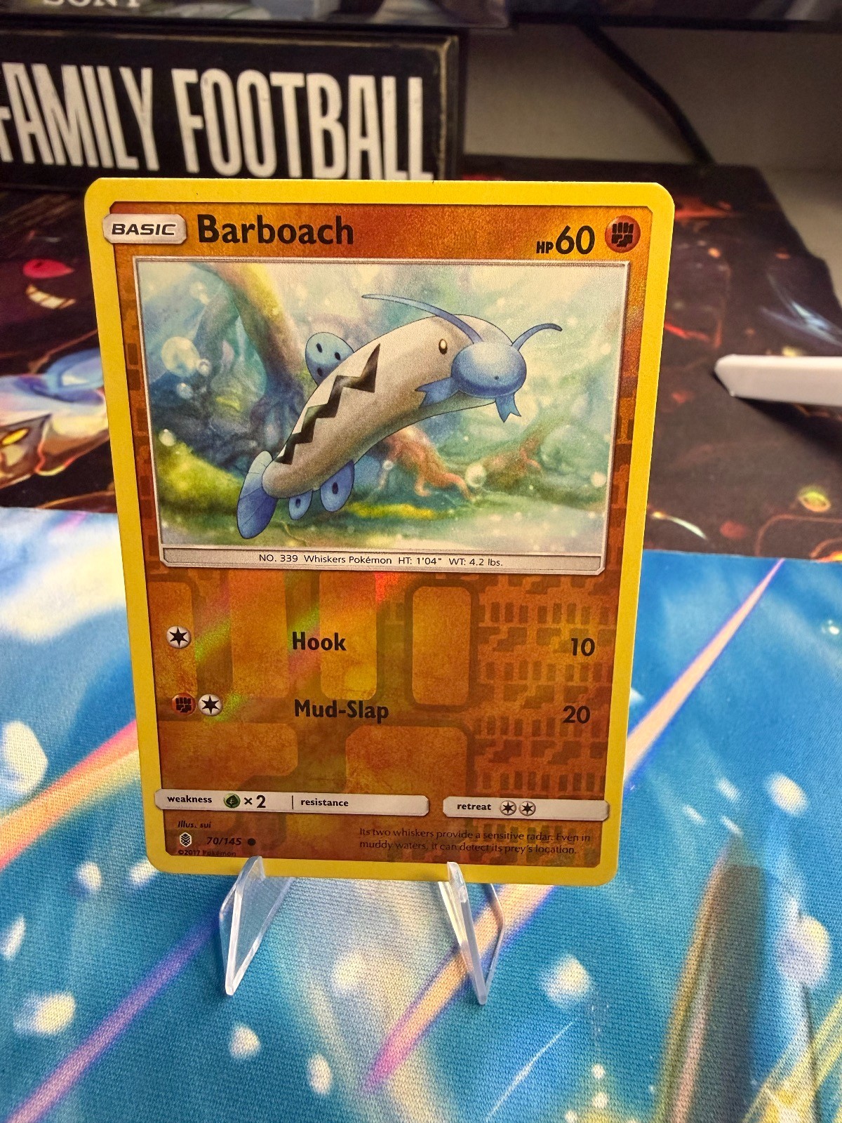 BARBOACH 70/145 GUARDIANS RISING Reverse Holo Common Pokemon