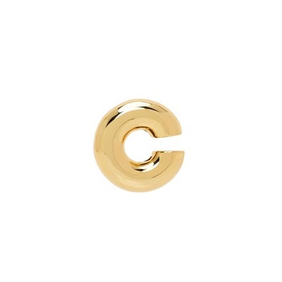 Wasserdichte klobige Gold Ohr Manschetten Ohrringe für Frauen, kein Piercing vergoldet Sta