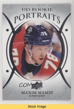 2018-19 Upper Deck UD Portraits Rookies Maxim Mamin #P-82 READ 0s9c