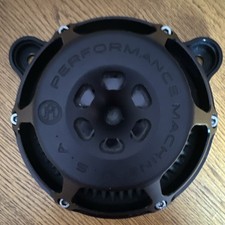 Performance Machine Billet Air Cleaner For Twin Cam Harley Davidson