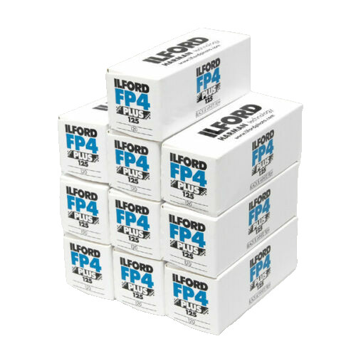 Ilford FP4 Plus 120 Roll Film 10 Pack