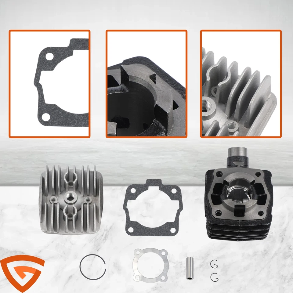 For KTM 50 SX 50SX Air Cool Engine Cylinder Piston Kit Mini Adventure 2001-2011 - Imagem 4 de 4