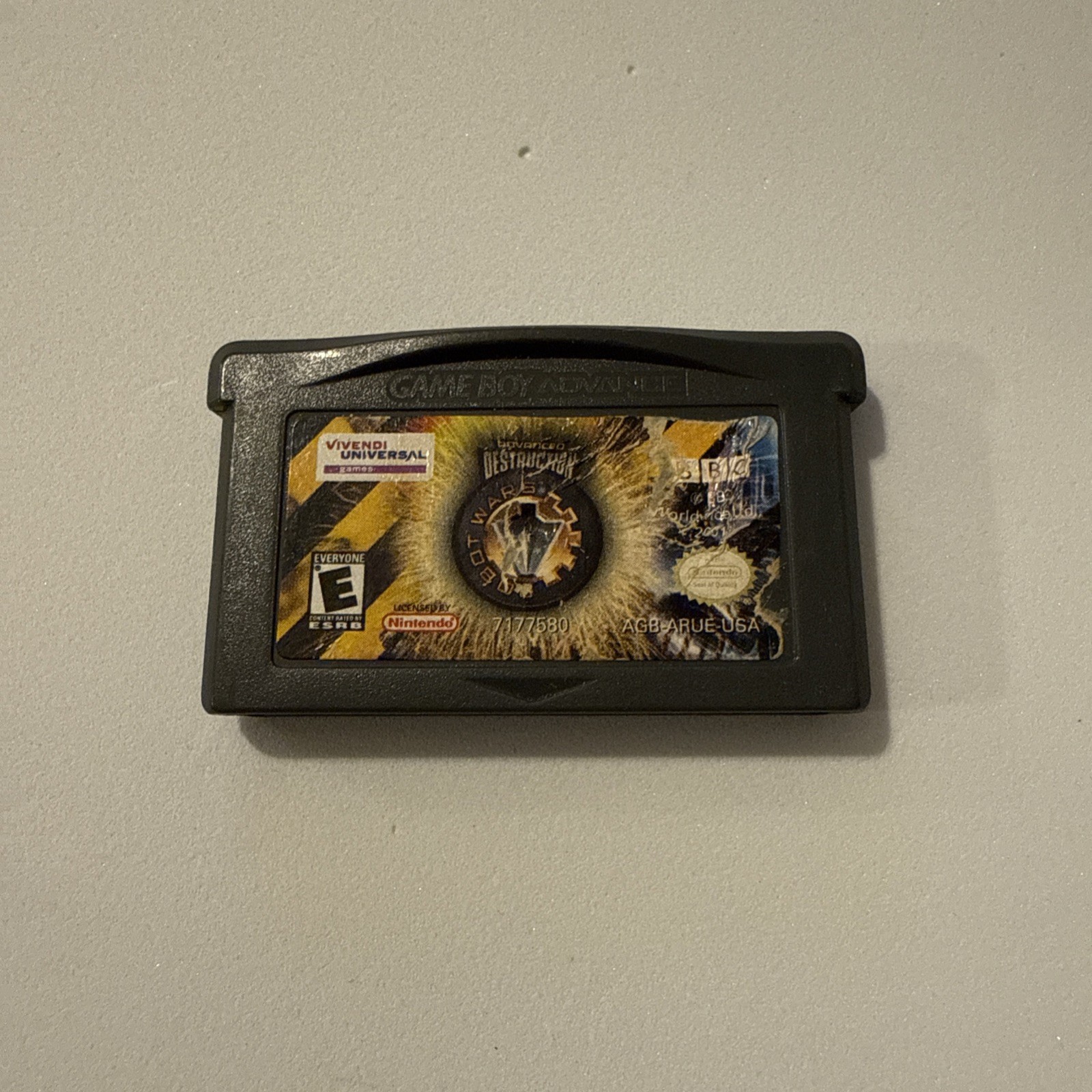 Robot Wars: Advanced Destruction (Nintendo Game Boy Advance, 2002)