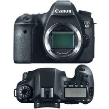 Canon EOS 6D Digital SLR Camera Body Only 20.2MP 1080p HD Video Recording Wi-Fi