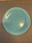 Vtg Fiesta Homer Laughlin HlCo 9" Luncheon Lunch Plate Turquoise Blue
