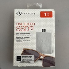 Seagate One Touch 1TB External SSD Solid State Drive Model SRD0FV4