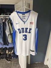 Nike Elite Team Mens Duke Blue Devils Basketball Jersey Size XXL Grayson Allen
