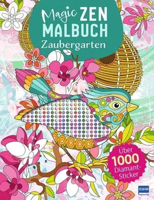 Magic Zen Malbuch - Zaubergarten | Ullmann Medien Verlag | Taschenbuch | 24 S.
