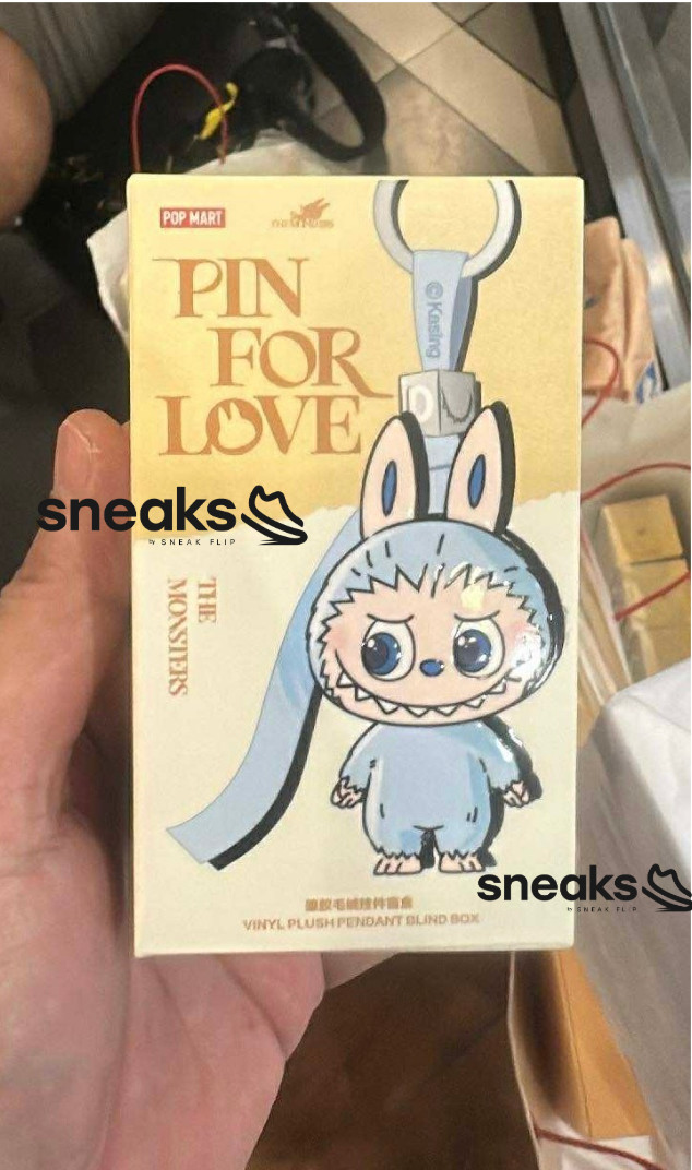 USA The Monsters Pin For Love Series Vinyl Plush Pendant Blind Box A-M Preorder