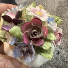 Lot of 5 Vintage English Bone China Rose Flower Staffordshire Royal Doulton — photo 5