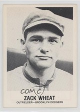 1977-84 TCMA Renata Galasso Series 4 Zack Wheat #151 HOF 2u3