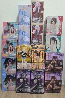 Anime Prize Figures Bulk Lot - To Love Ru, Rozen Maiden, Rent-A-Girlfriend & Mor