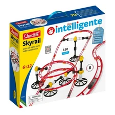 Quercetti Skyrail Roller Coaster Mini Rail Building Set 150pc 6430 STEM NIB