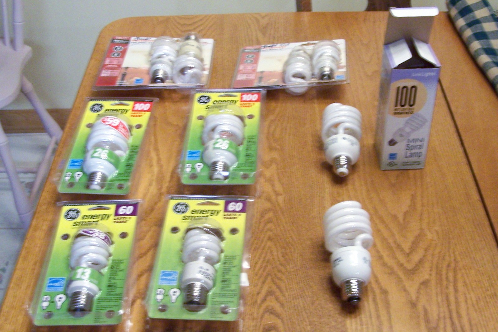 LOT 10 NOS GE ENERGY SMART-SYLVANIA COMPACT/FLOURESCENT-OTHE