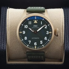 IWC IWC Bronze Pilot IW329702 Green 43mm Excellent 2021 Complete Set (with Tags)