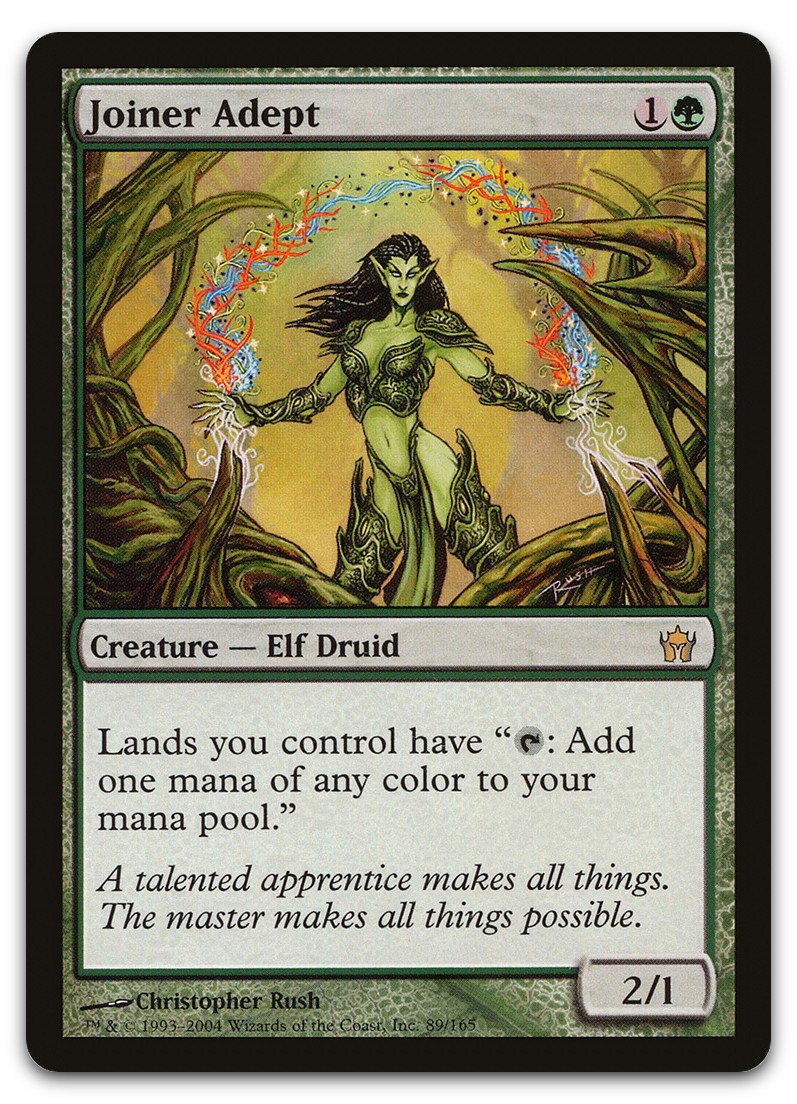 Joiner Adept #89 (LP) Fifth Dawn 5DN Magic MTG